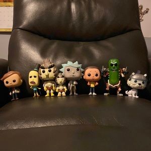Rick And Morty Lot Of 7 Funko Pops